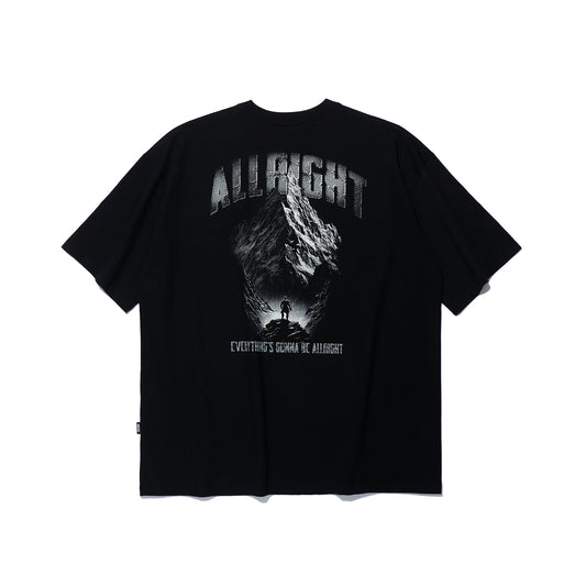 ALLRIGHT 24 Rise T-Shirt (Black)