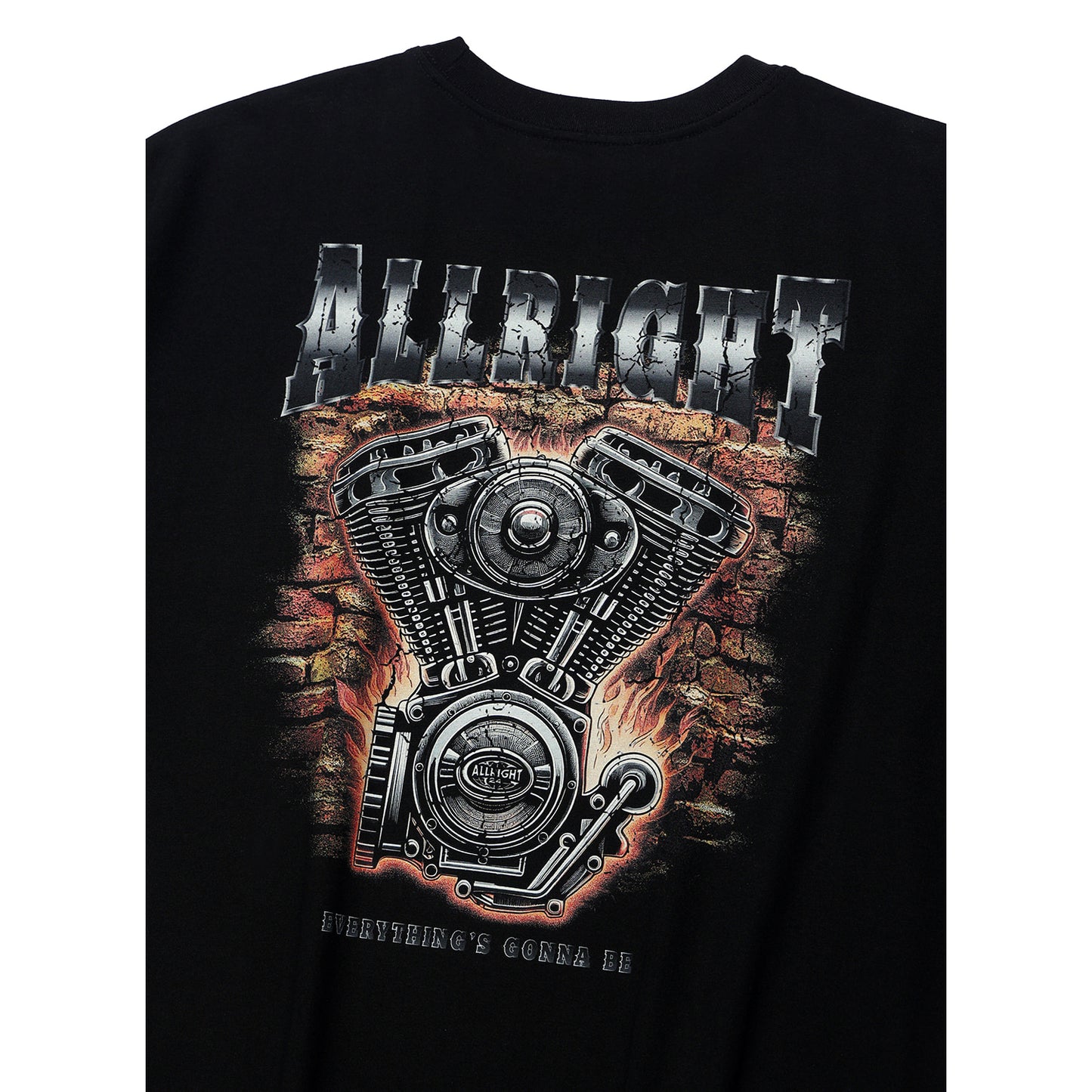 ALLRIGHT Iron Spirit T-Shirt (Black)