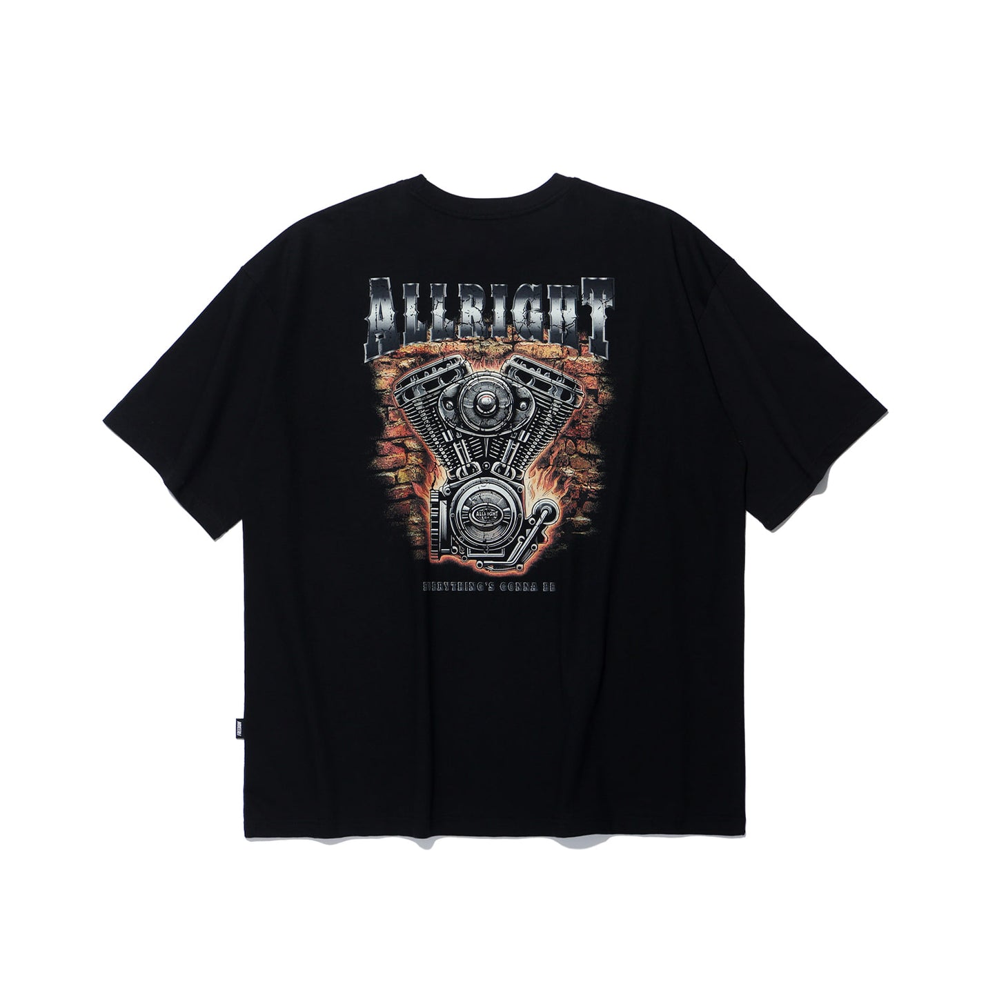ALLRIGHT Iron Spirit T-Shirt (Black)