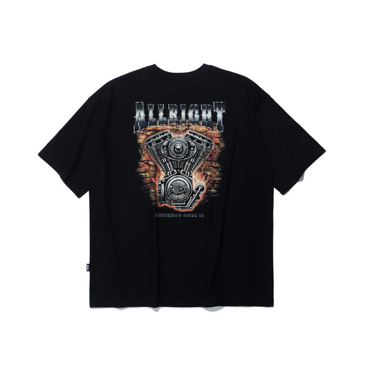 ALLRIGHT Iron Spirit T-Shirt (Black)