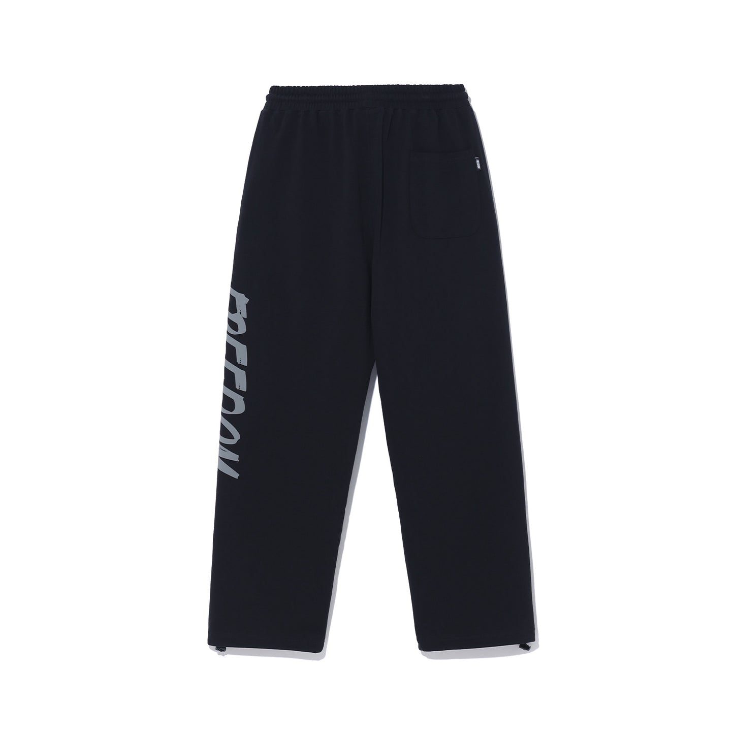 Back Logo Sweatpants (Black/Gray)