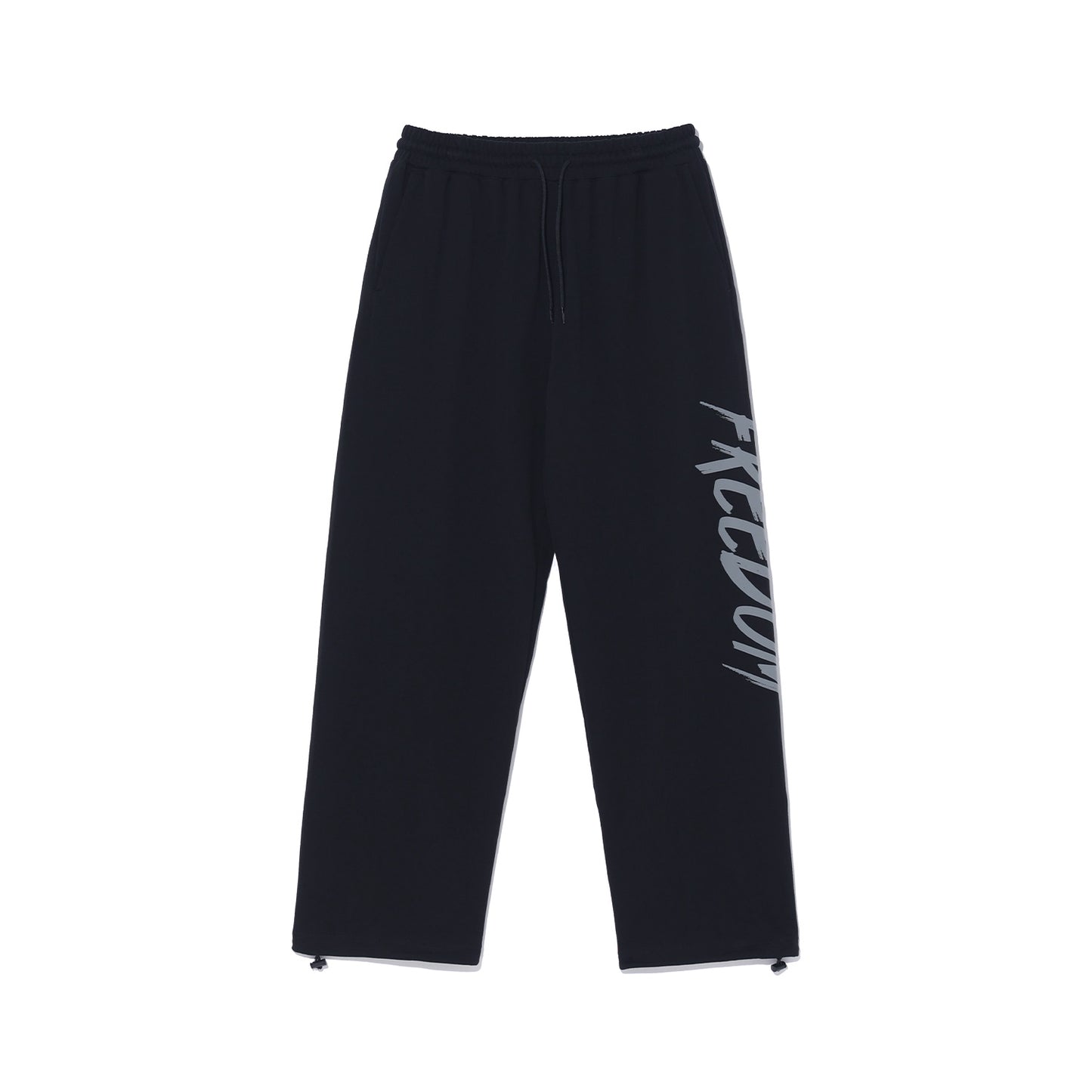 Back Logo Sweatpants (Black/Gray)