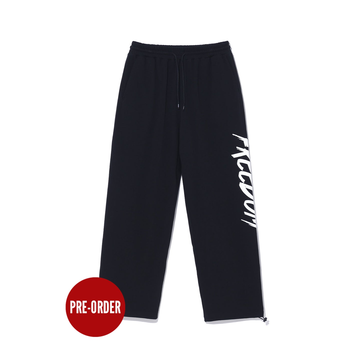 Back Logo Sweatpants (Black/White)