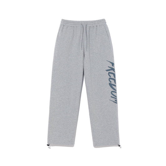 Back Logo Sweatpants (Gray)