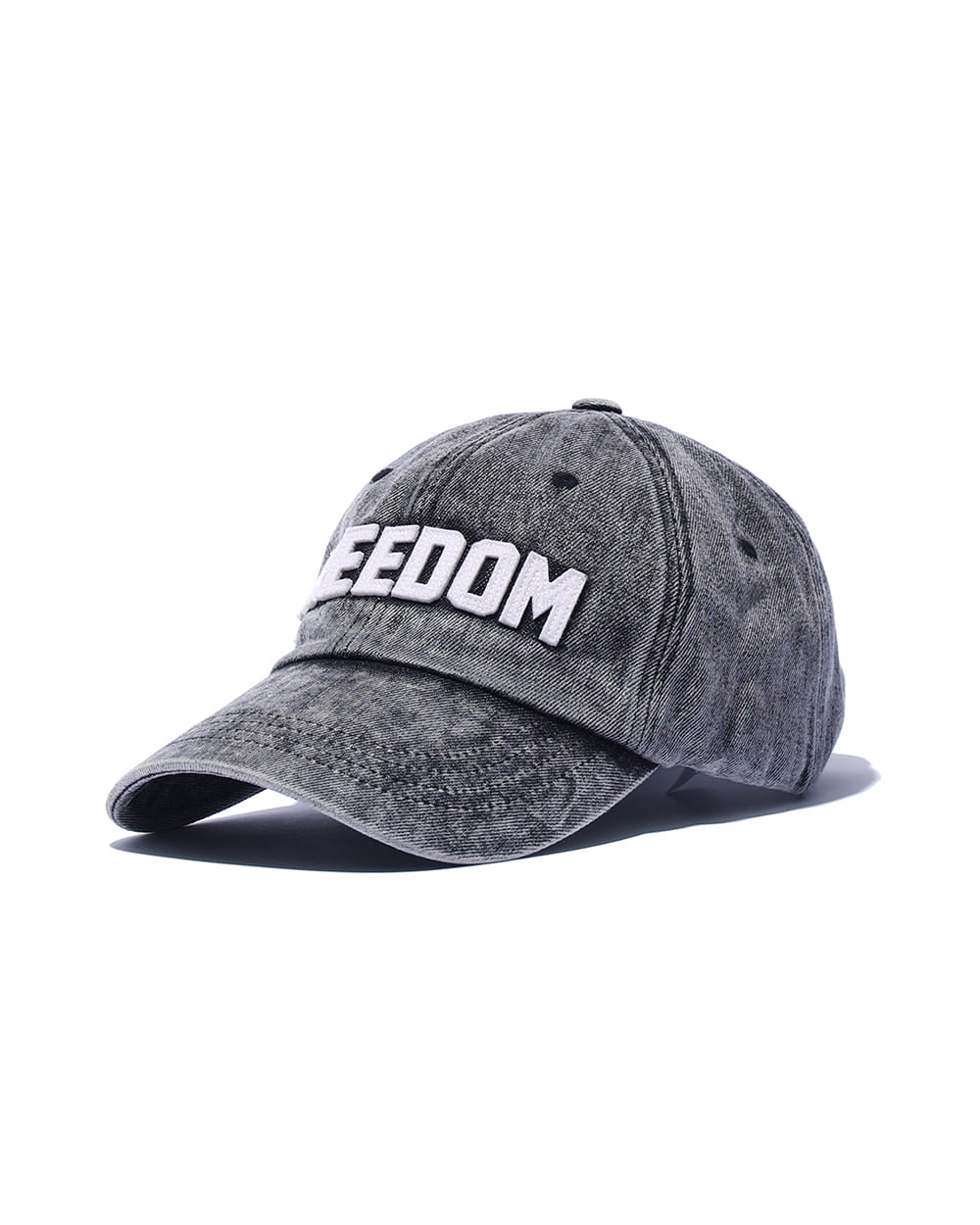 Cloud Denim Ball Cap (Black)