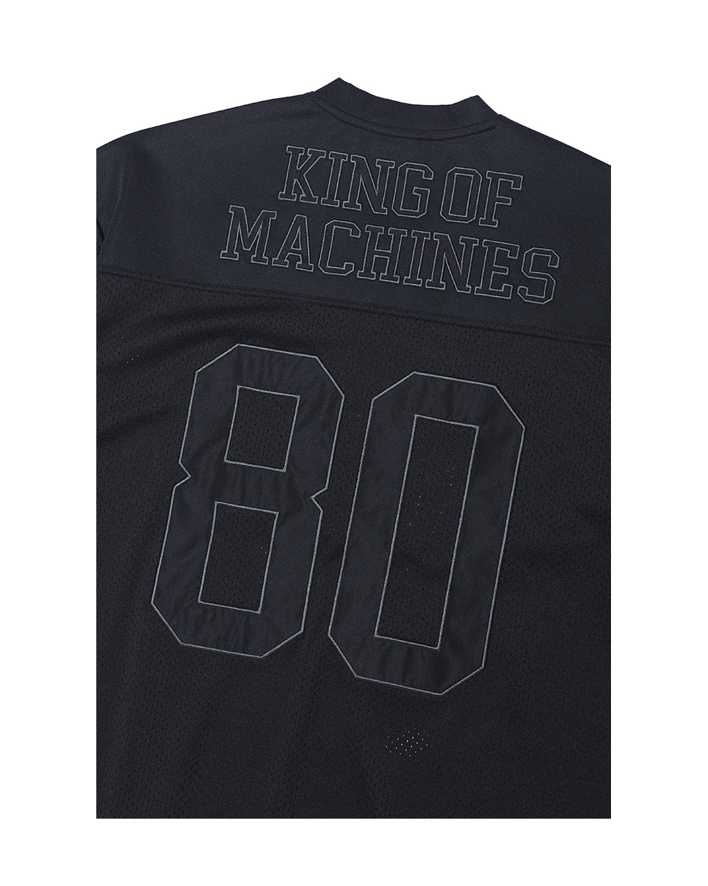 GYM80 Mesh Rugby Jersey (Black)