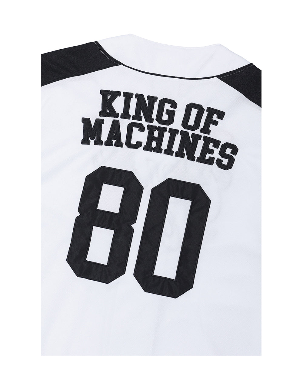 GYM80 Block Baseball Jersey (Black)