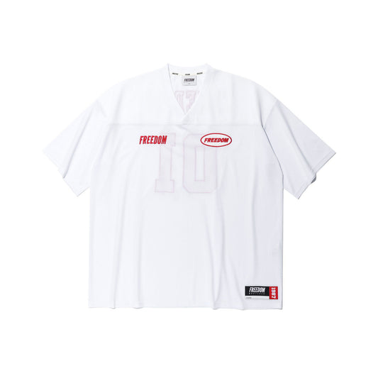 FREEDOM Mesh Rugby Jersey (White)