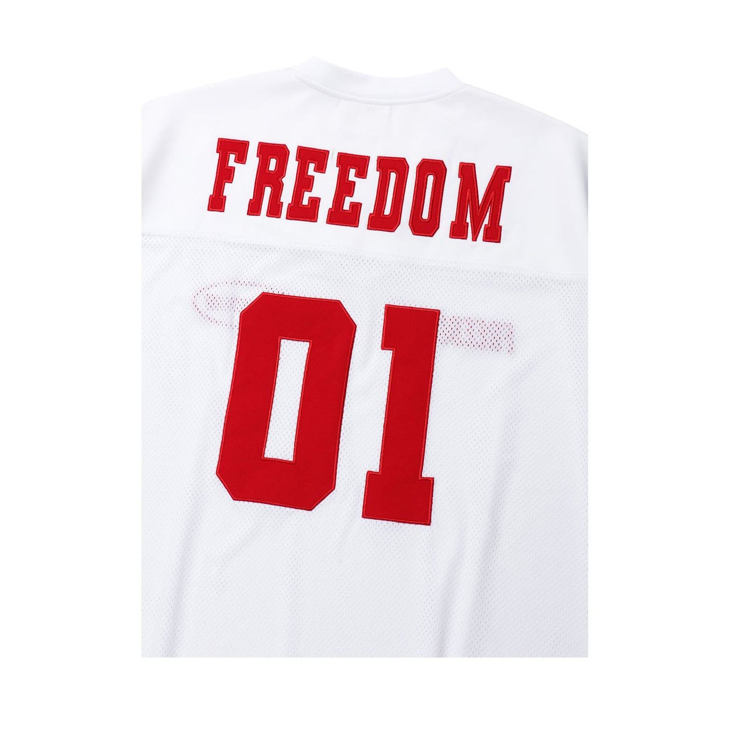 FREEDOM Mesh Rugby Jersey (White)