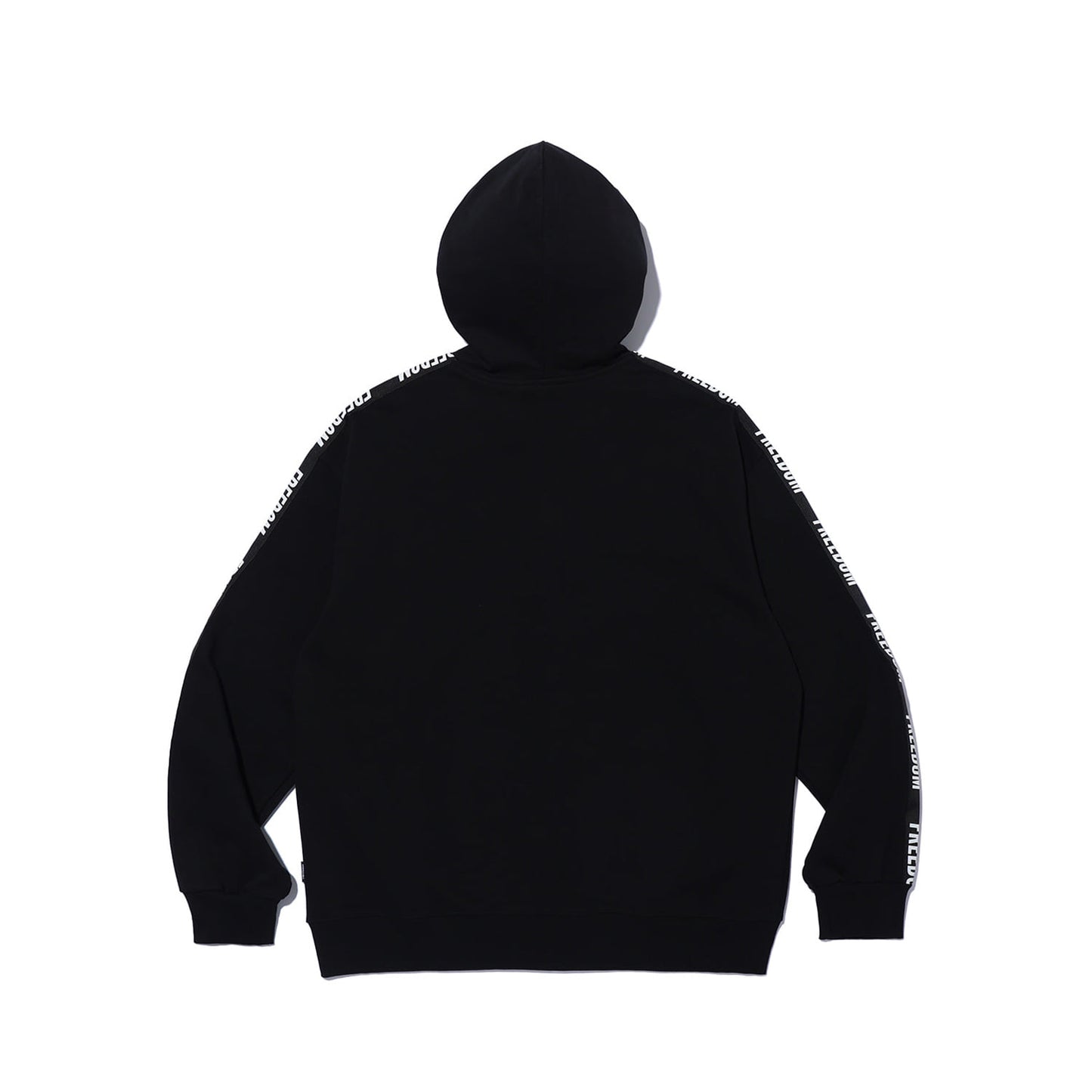 FREEDOM Lettering Hood Zip-up (Black)