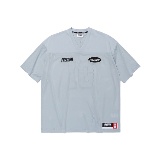 FREEDOM Mesh Rugby Jersey (Gray)