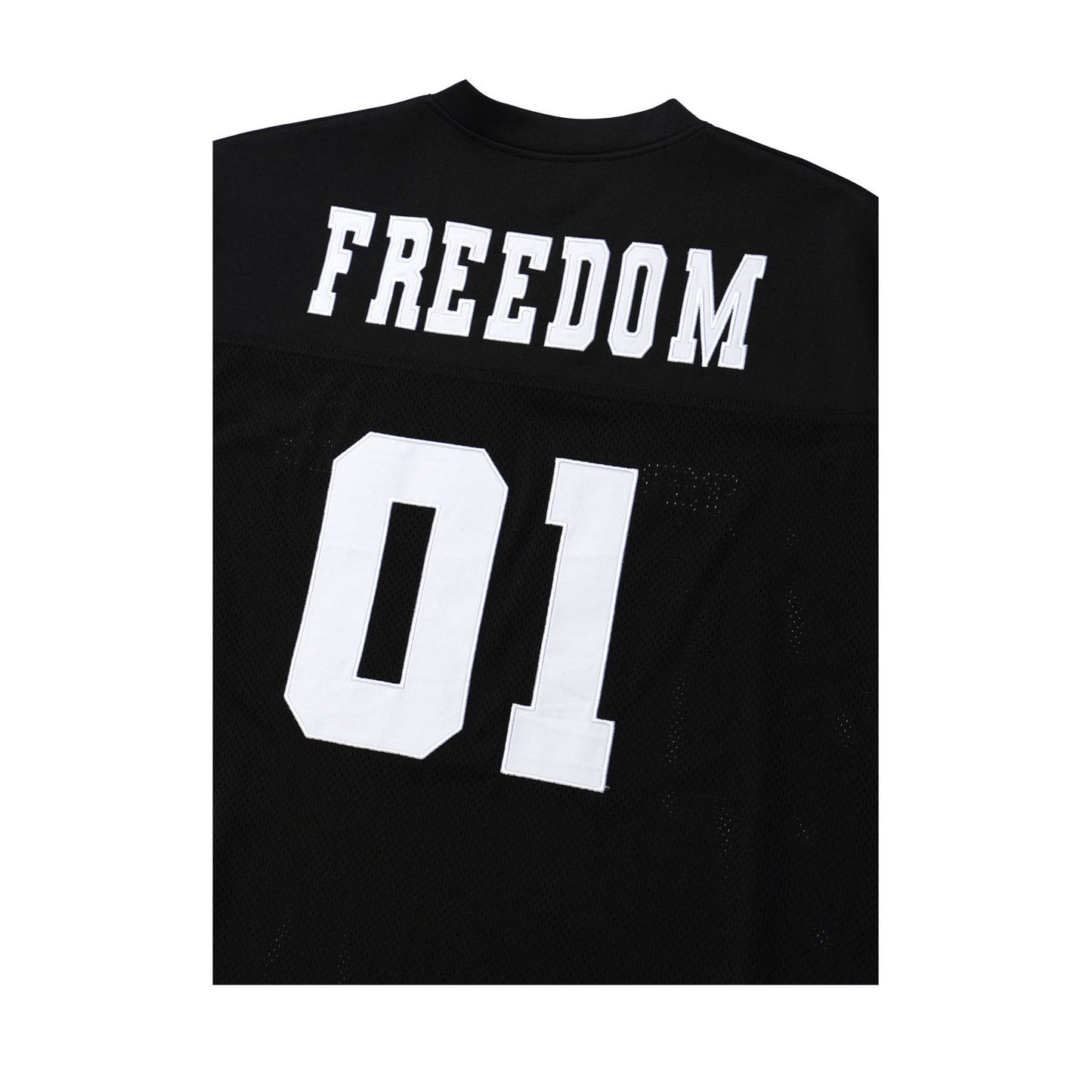 FREEDOM Mesh Rugby Jersey (Black)