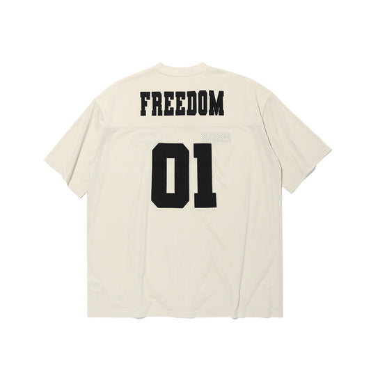 FREEDOM Mesh Rugby Jersey (Cream)