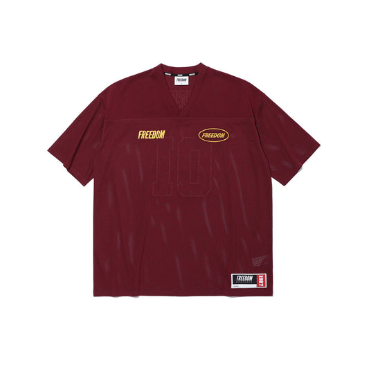 FREEDOM Mesh Rugby Jersey (Wine)
