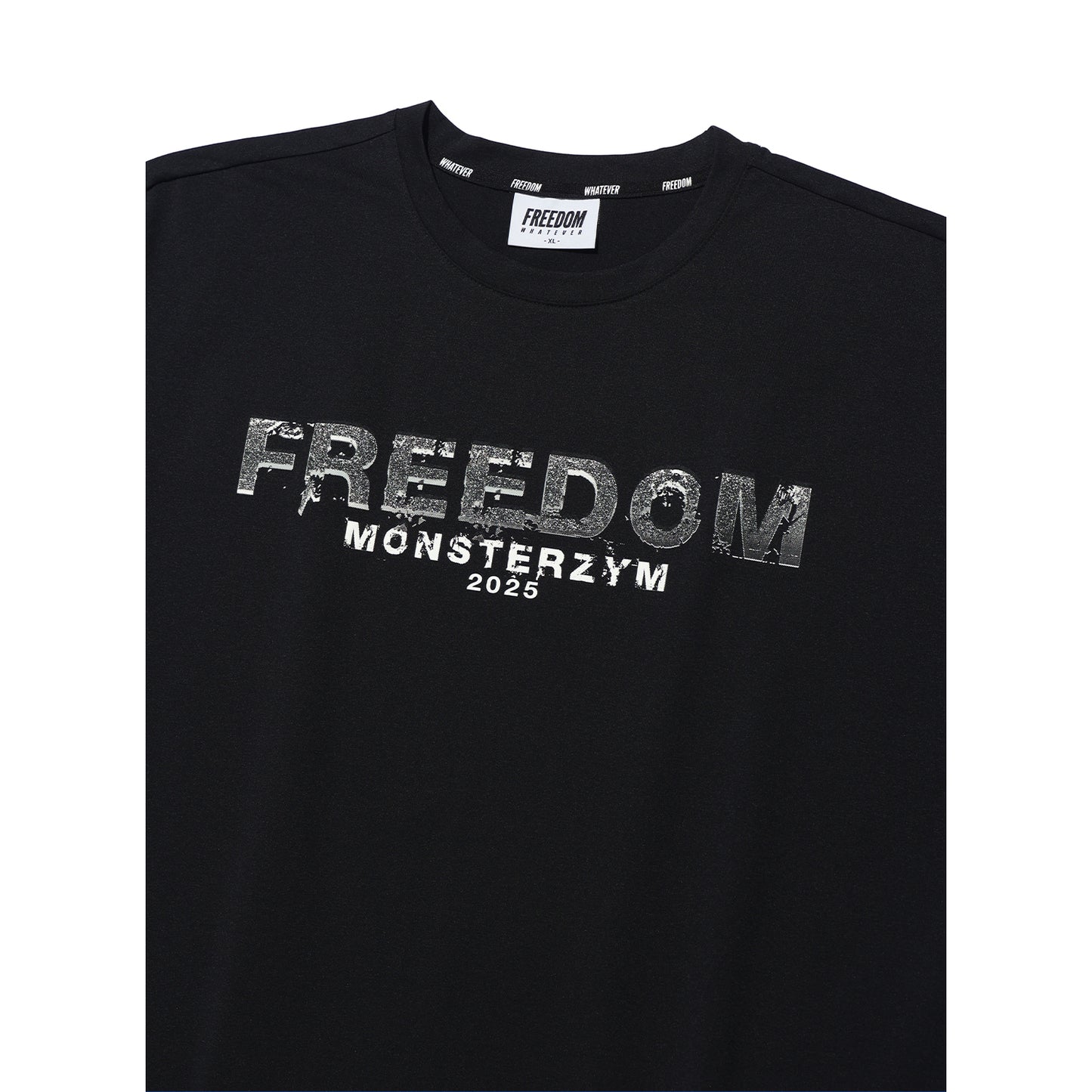 Freedom Monster Gym Overfit T-Shirt (Black)
