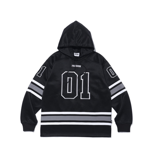 Hockey Hooded Jersey (Black)
