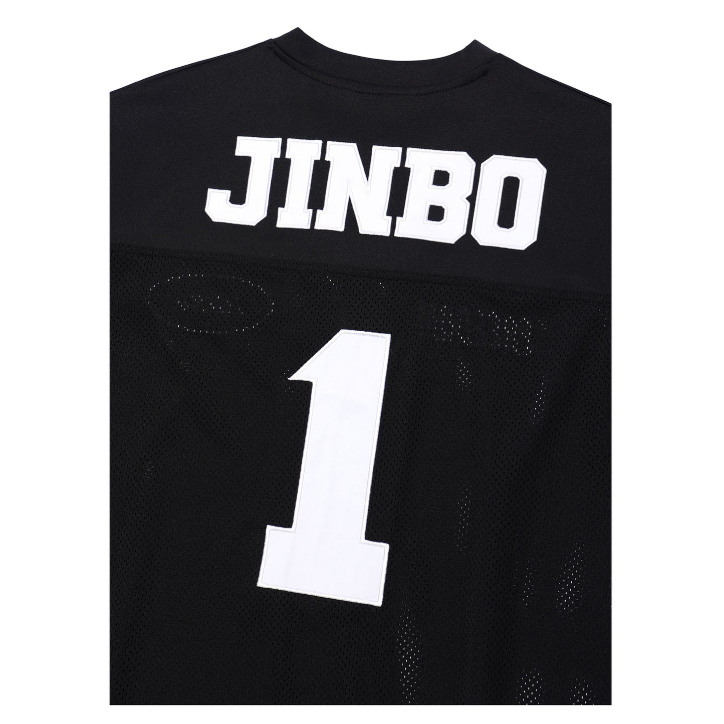 JINBO Mesh Rugby Jersey (Black)