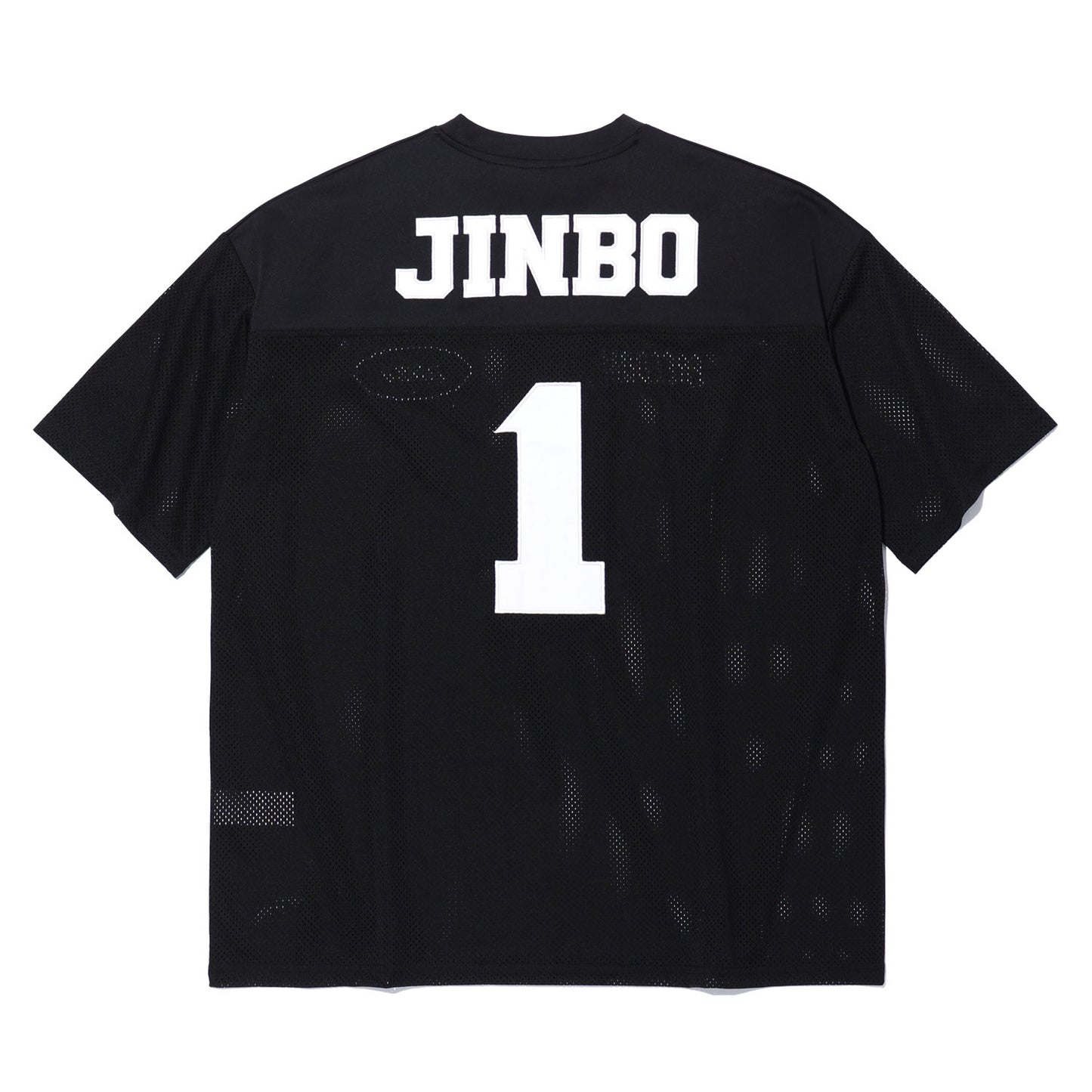 JINBO Mesh Rugby Jersey (Black)
