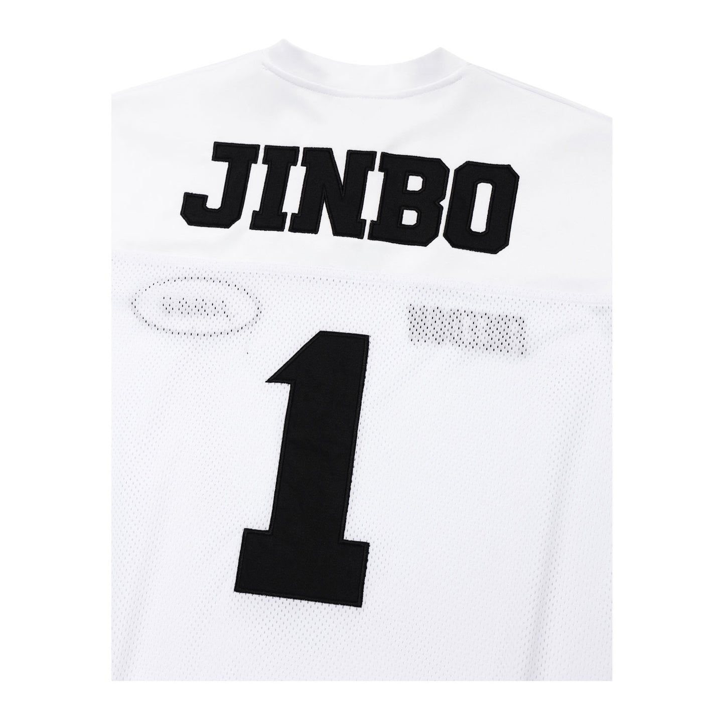 JINBO Mesh Rugby Jersey (White)