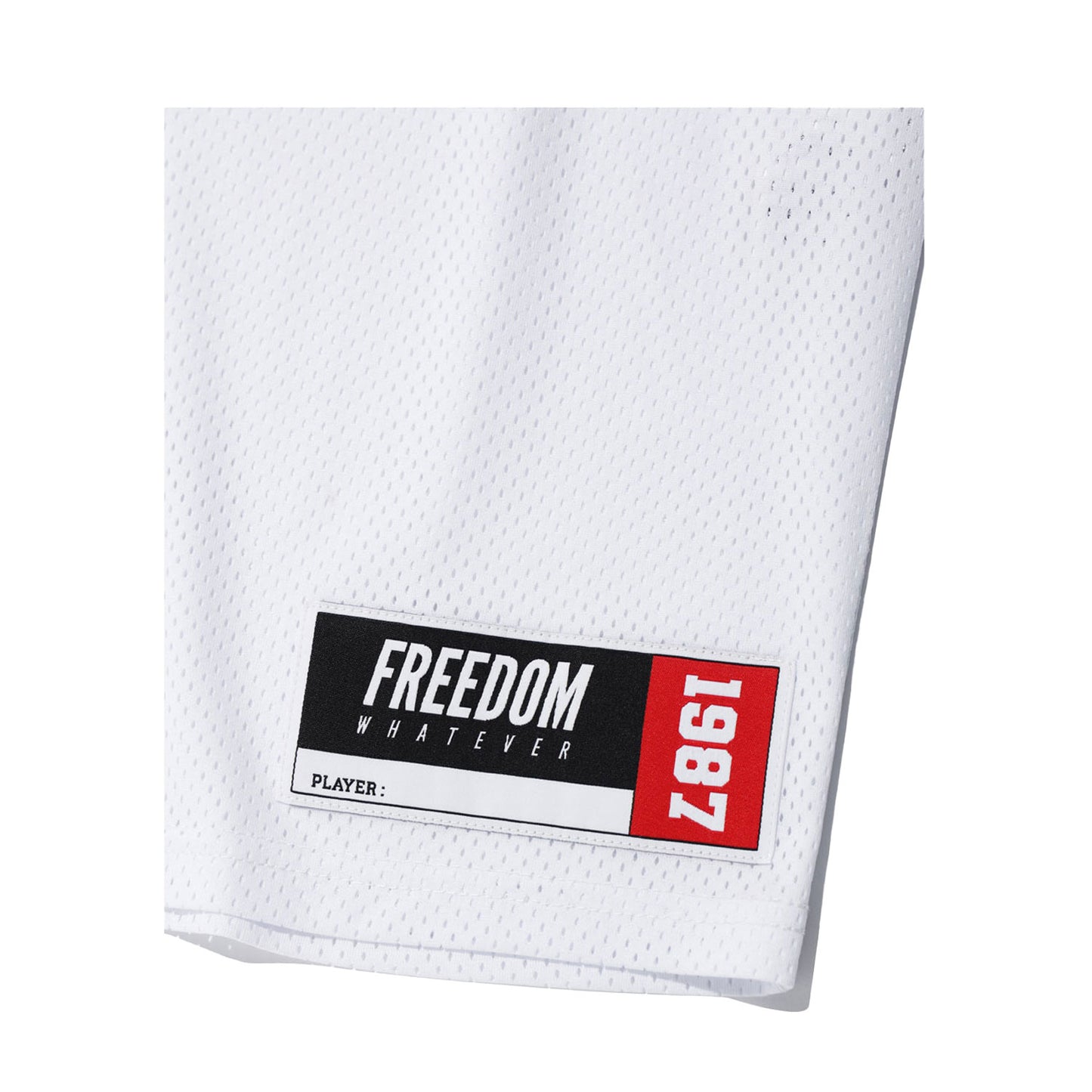JINBO Mesh Rugby Jersey (White)