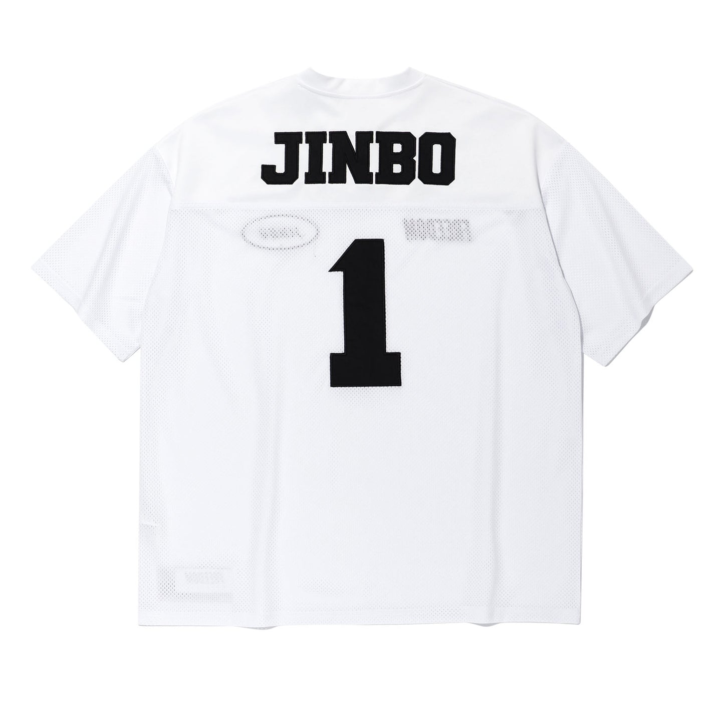 JINBO Mesh Rugby Jersey (White)