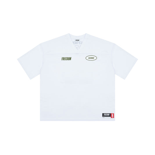 KEONE Mesh Rugby Jersey (White)