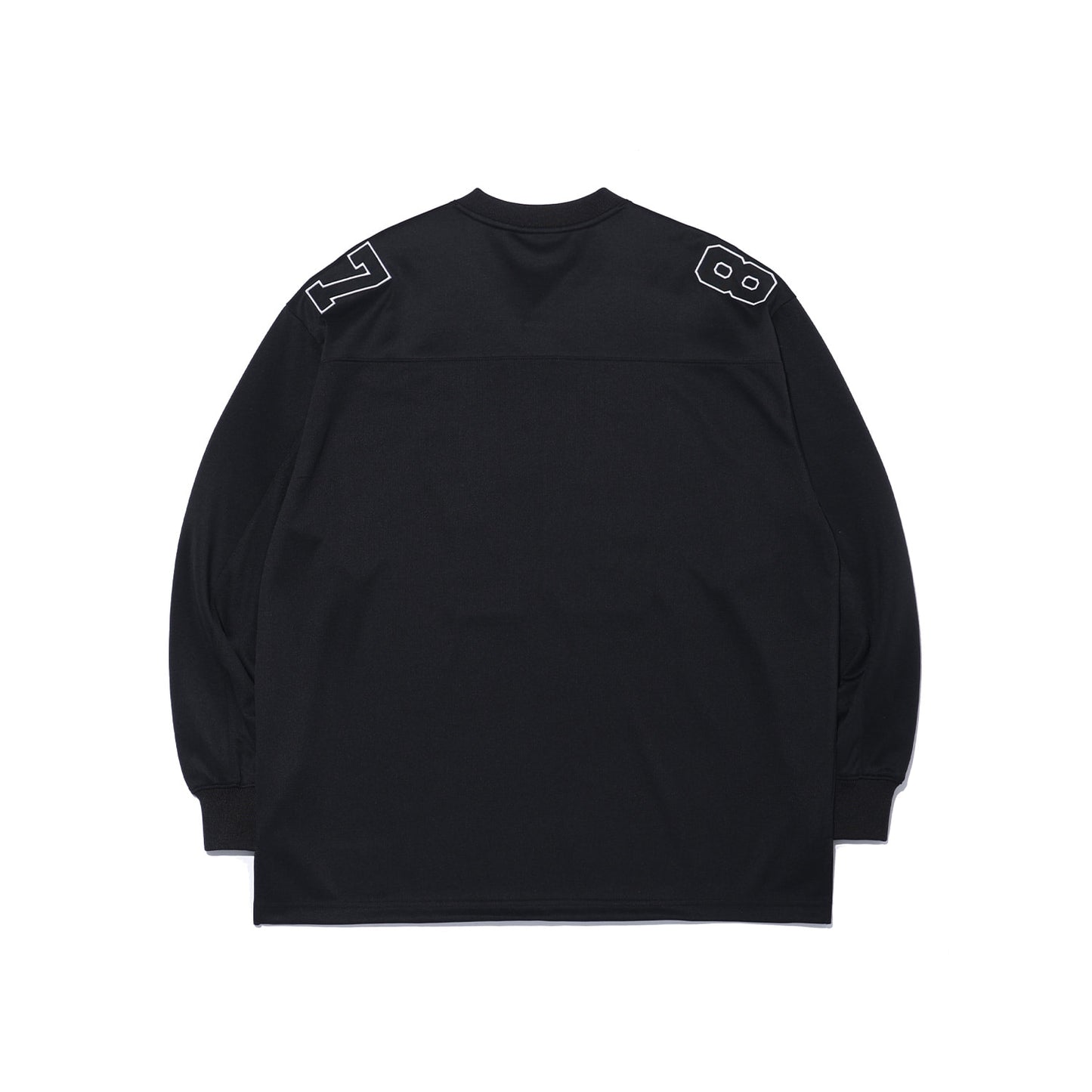 Long Sleeve Rugby Jersey (Black)