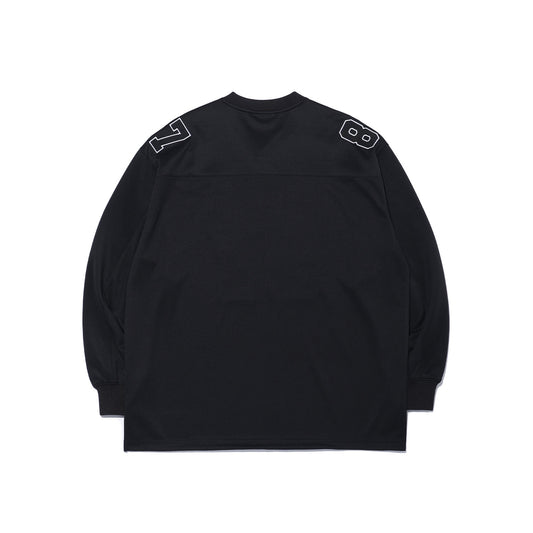 Long Sleeve Rugby Jersey (Black)