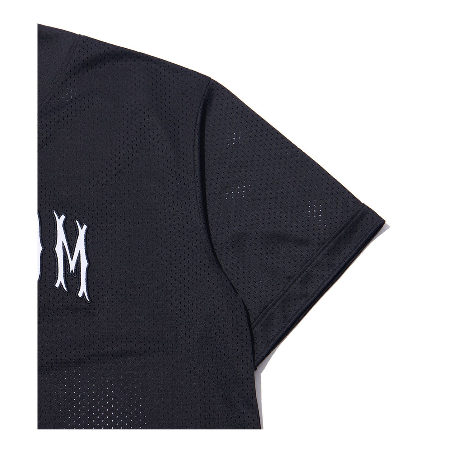 Mesh Baseball Jersey (Black)