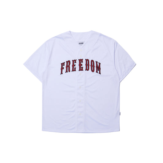 Mesh Baseball Jersey (White)