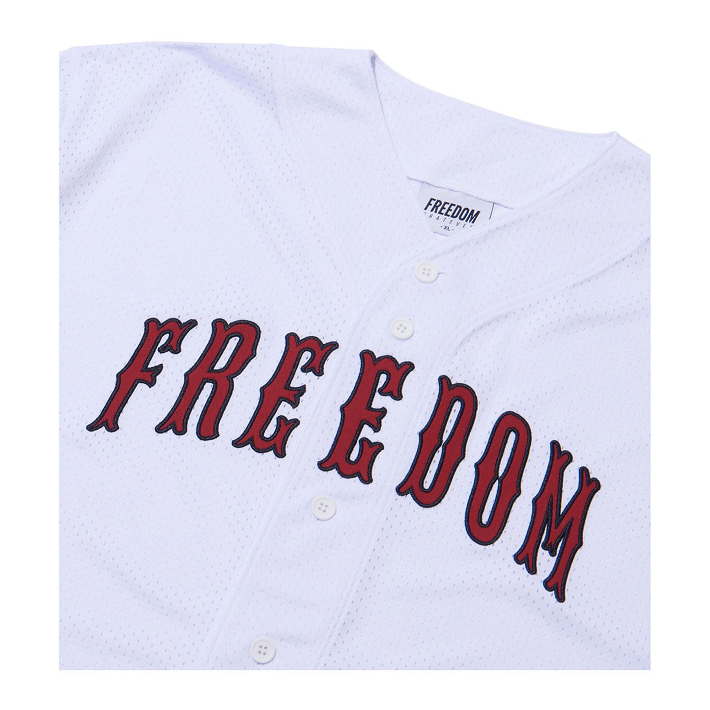 Mesh Baseball Jersey (White)