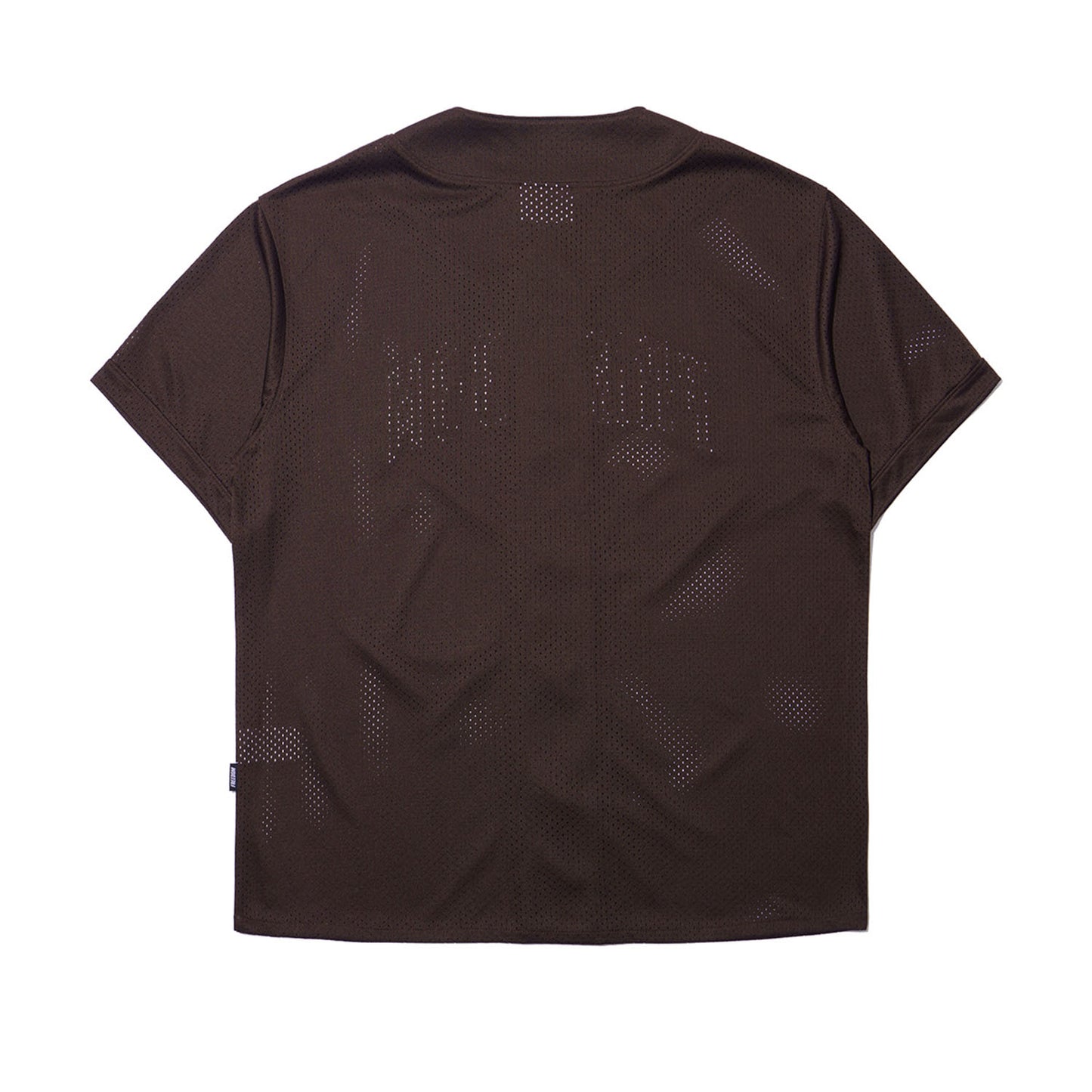 Mesh Baseball Jersey (Brown)