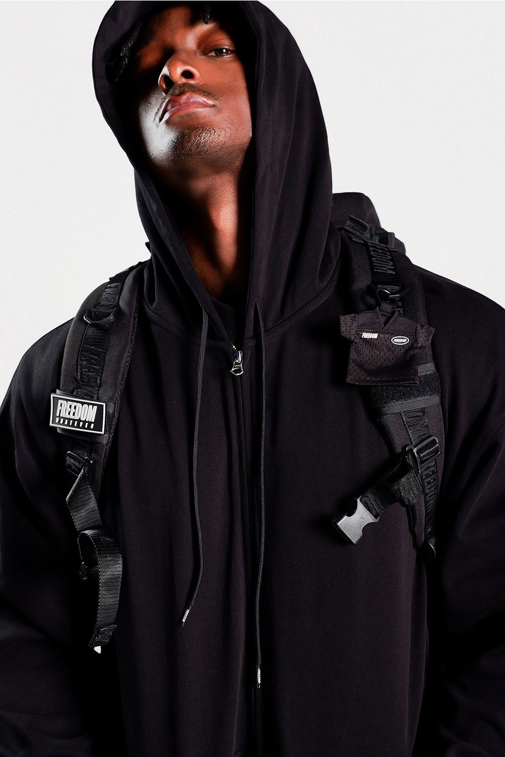 Mini Rugby Keyring (Black)