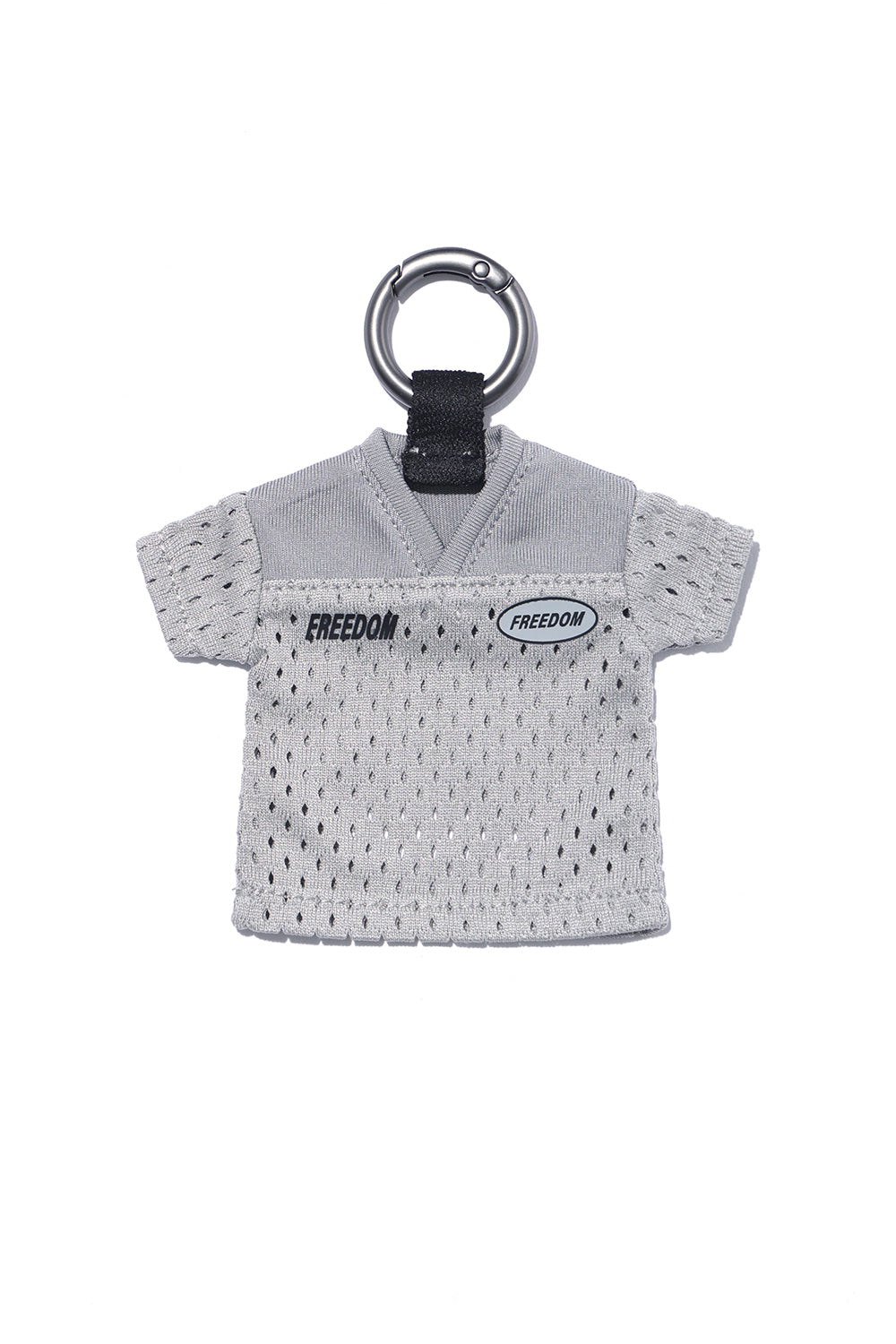 Mini Rugby Keyring (Gray)