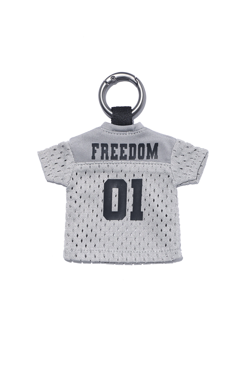 Mini Rugby Keyring (Gray)