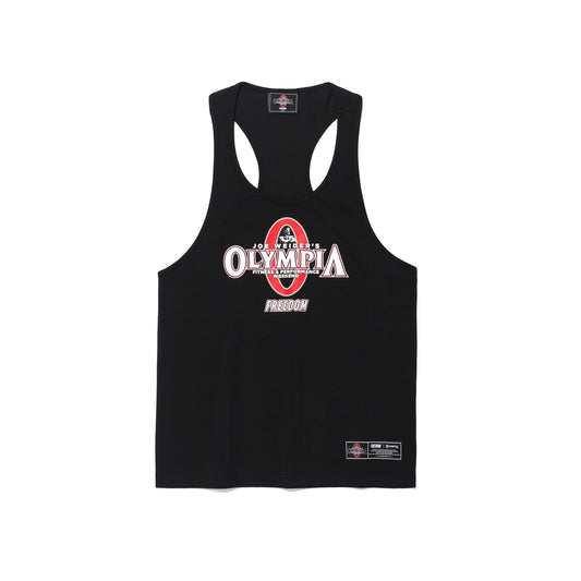 Olympia Big Logo T-Back Sleeveless (Black)