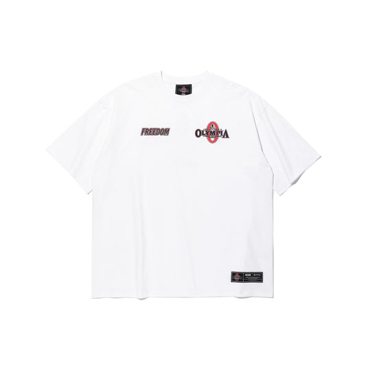 Olympia Small Logo T-Shirts (White)
