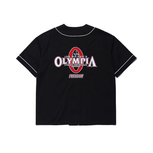 Olympia Baseball Jersey (Black)