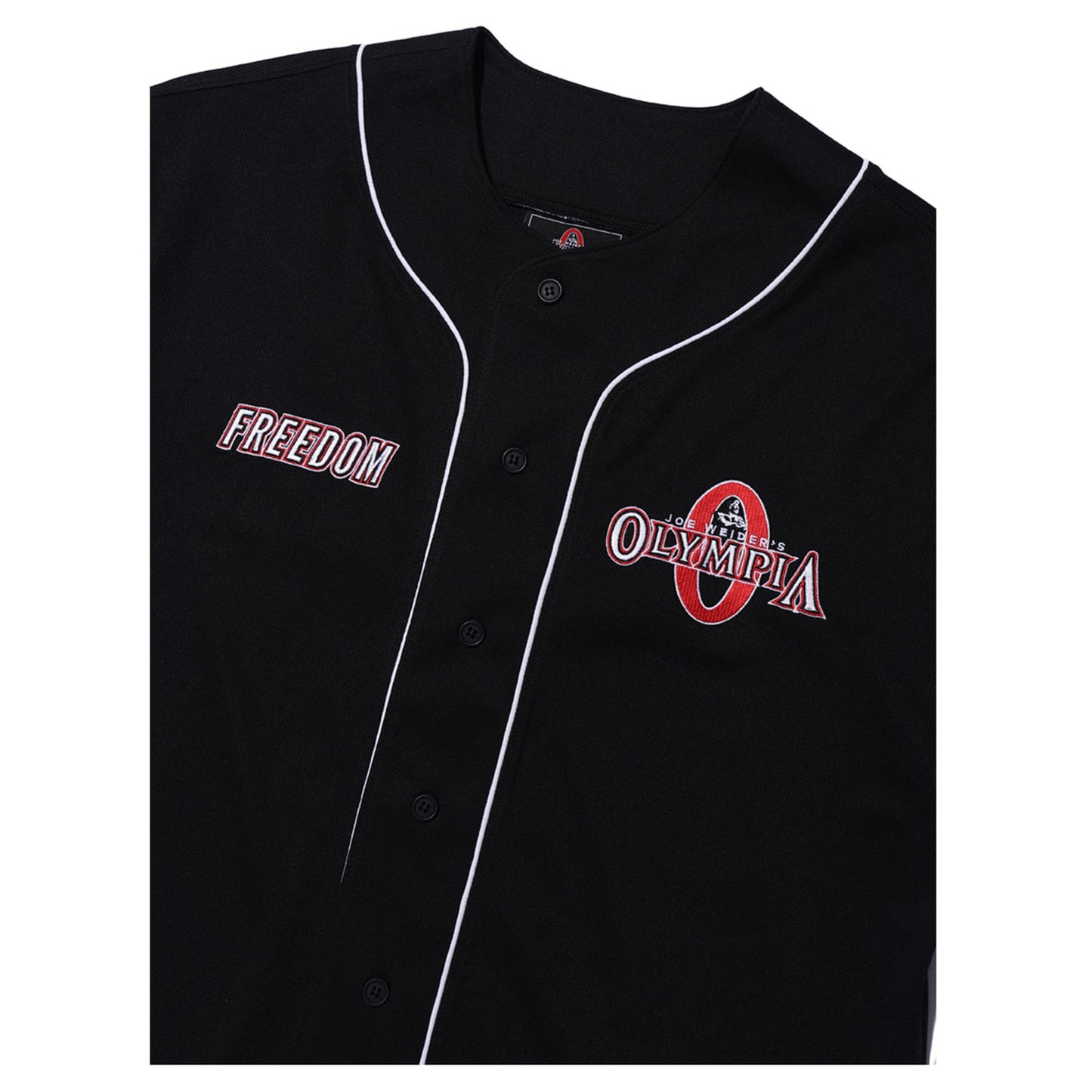Olympia Baseball Jersey (Black)