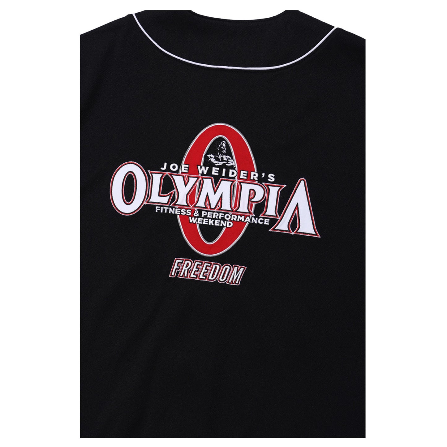 Olympia Baseball Jersey (Black)