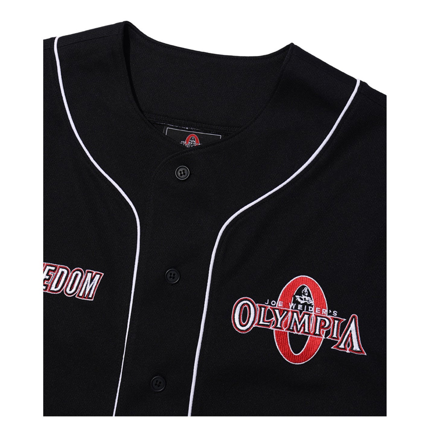 Olympia Baseball Jersey (Black)