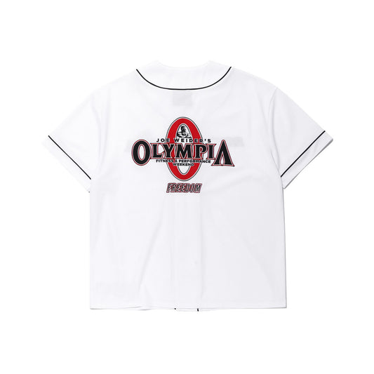 Olympia Baseball Jersey (White)