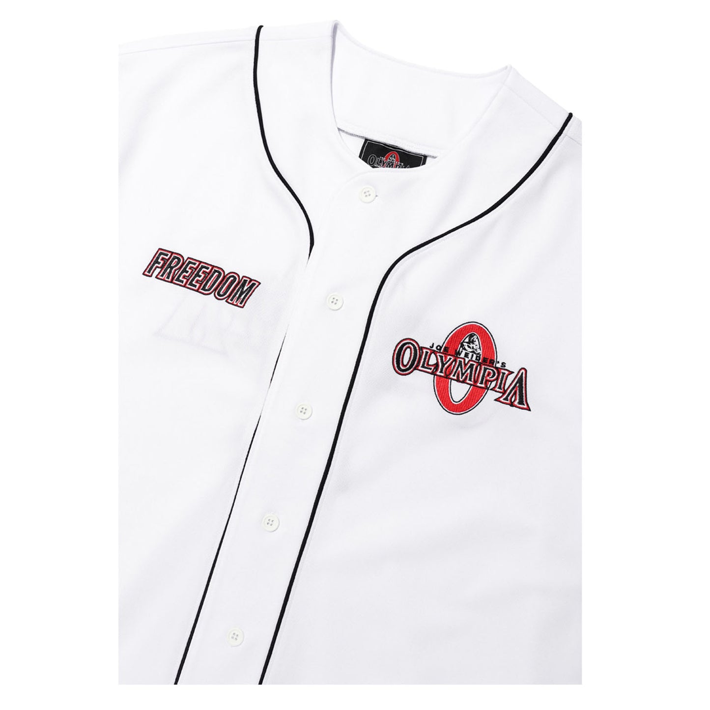 Olympia Baseball Jersey (White)