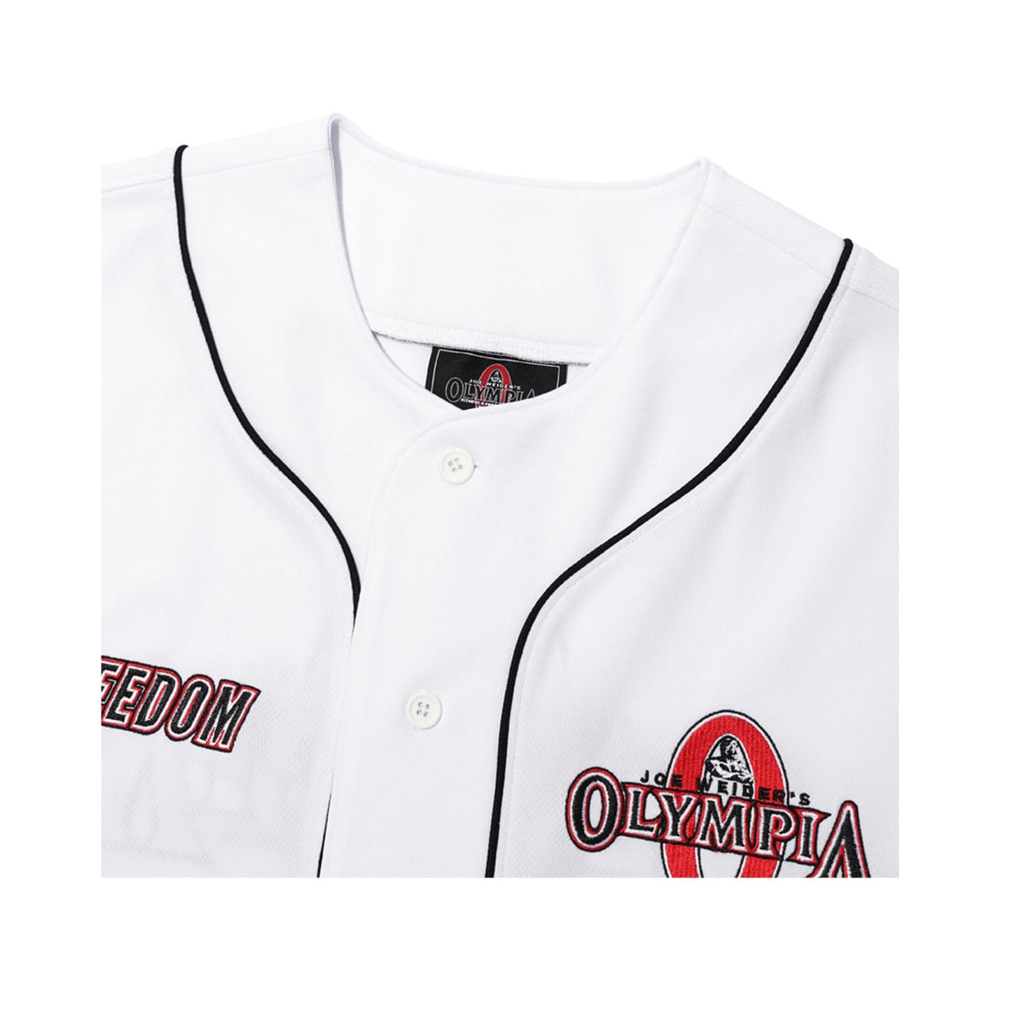 Olympia Baseball Jersey (White)
