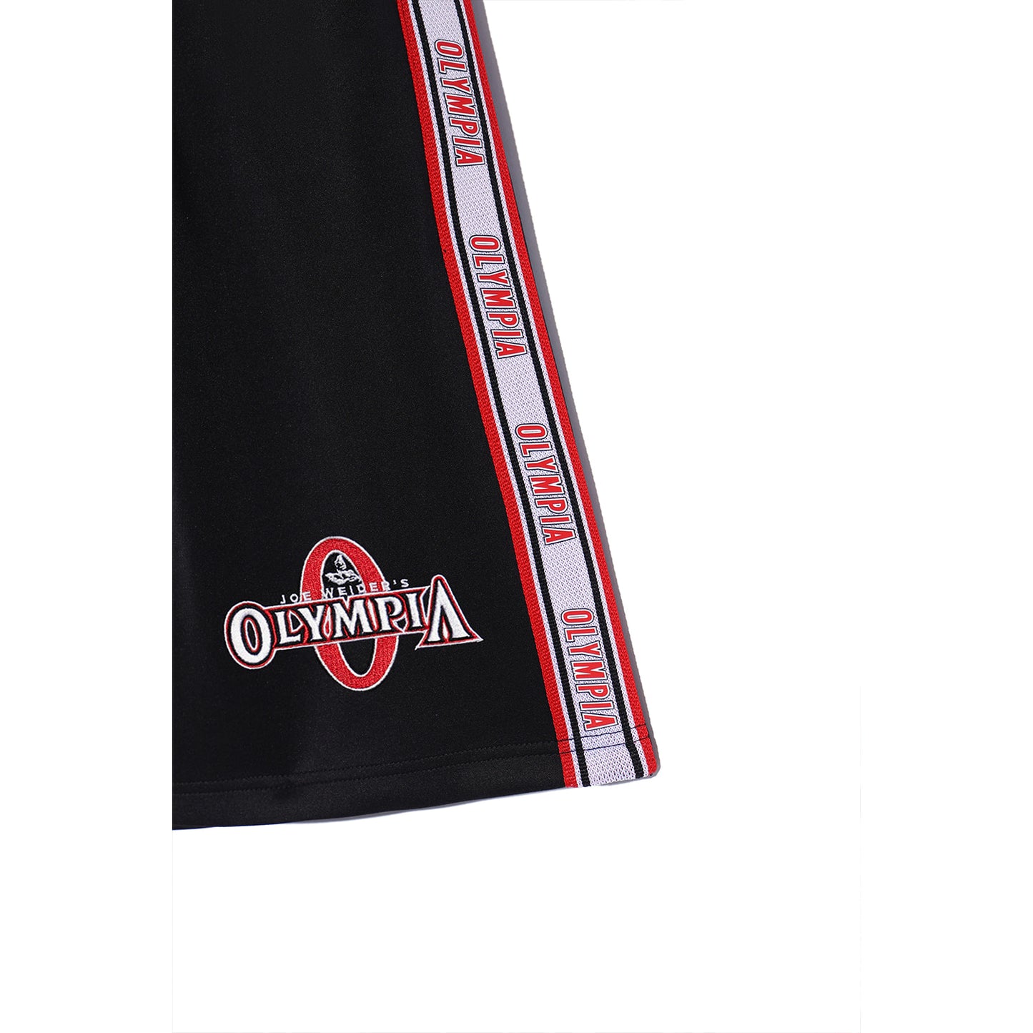 Olympia Lettering Bermuda Shorts (Black)