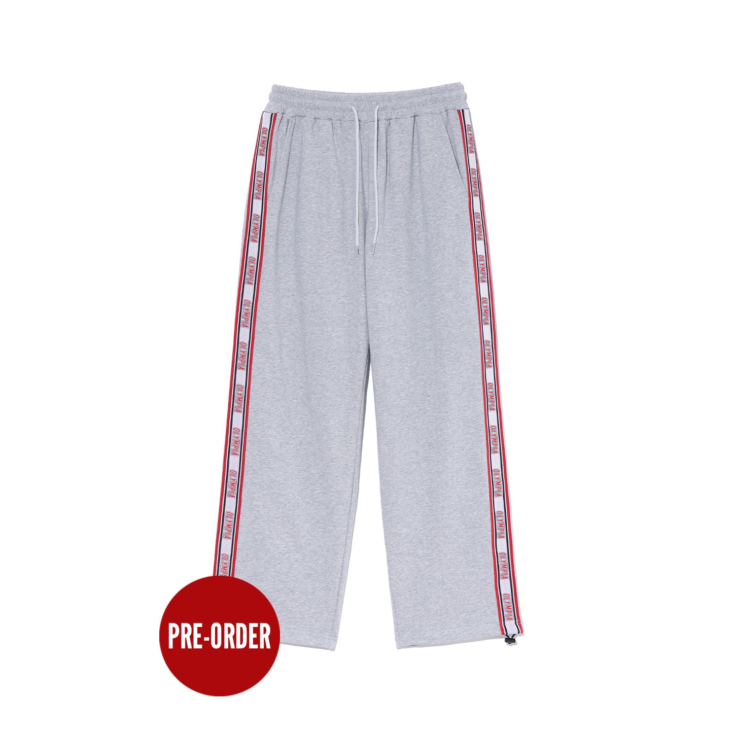 Olympia Lettering Sweatpants (Grey)