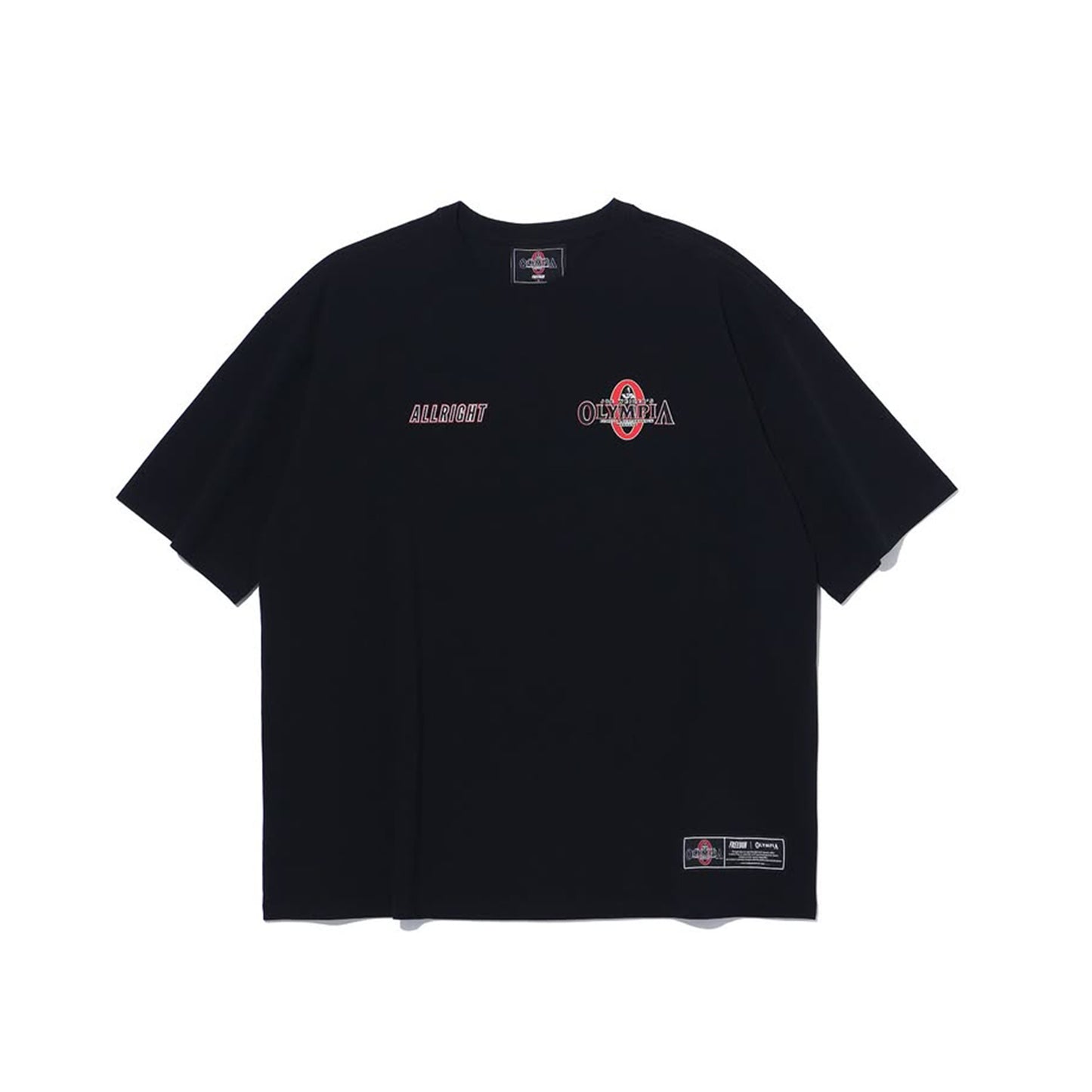 Olympia ALLRIGHT Small Logo T-Shirts (Black)