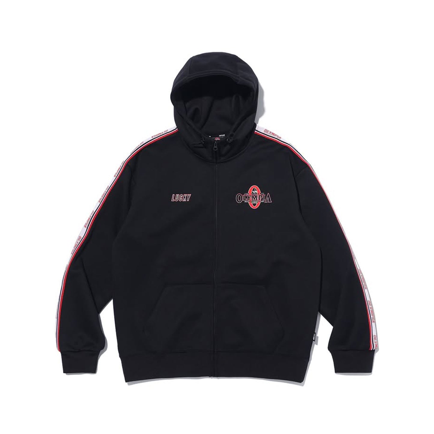 Olympia LUCKY Mesh Embossed Hood (Black)