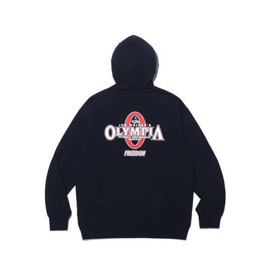Olympia Small Logo Hoodie (Black)