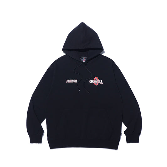 Olympia Small Logo Hoodie (Black)